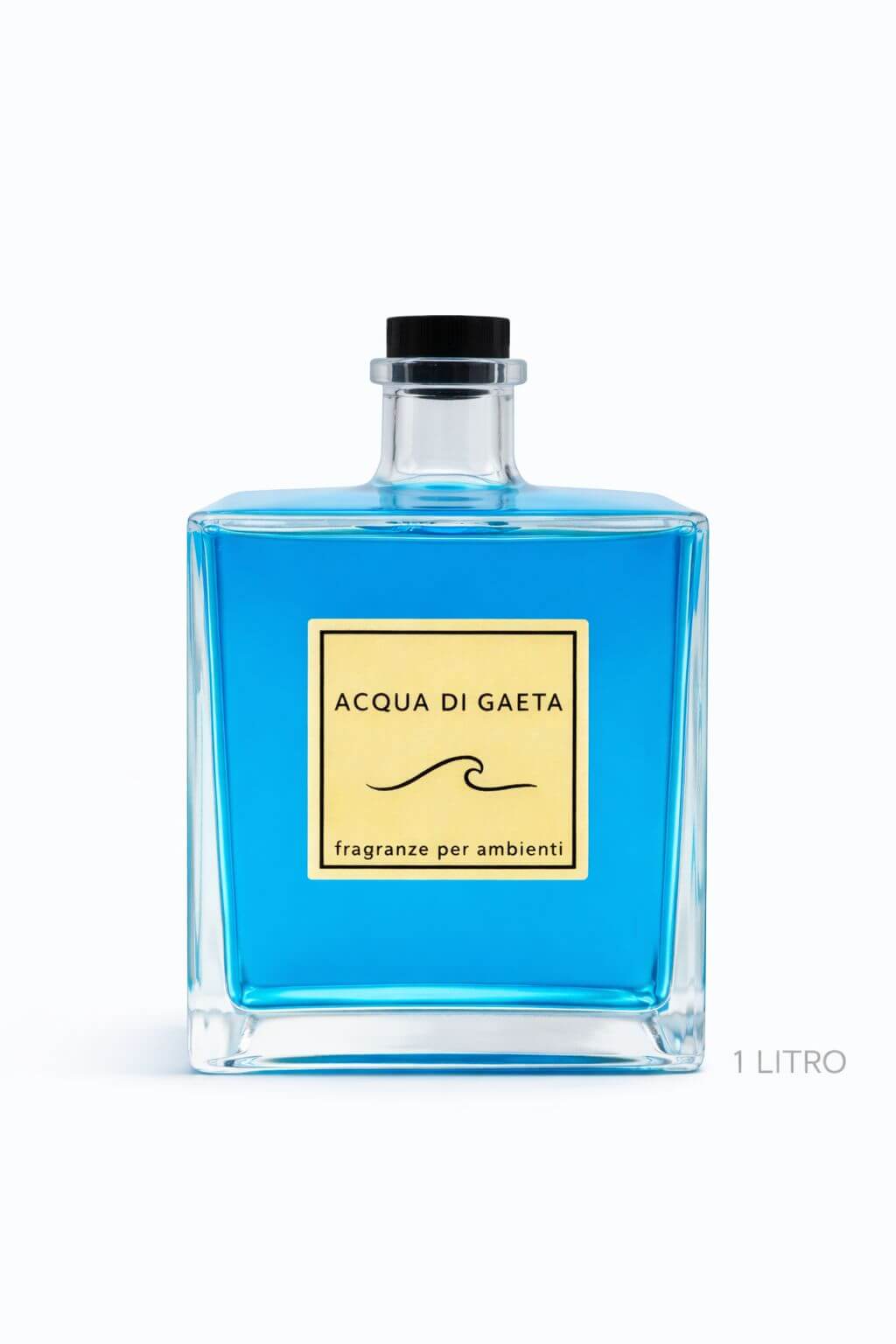 Acqua di Gaeta — Profumatore d’Ambiente 1 L, fragranza per ambienti in un elegante flacone blu.
